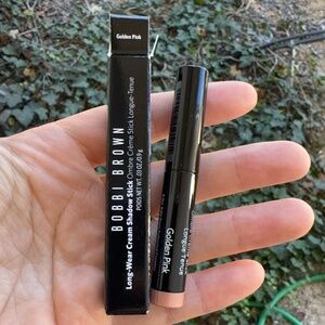 Bobbi Brown Long Wear Cream Shadow Mini stick NIB .9g Golden Pink